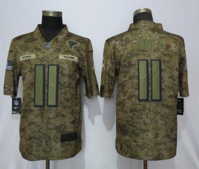 Men Atlanta Falcons #11 Jones Nike Camo Salute to Service Limited NFL Jerseys->buffalo bills->NFL Jersey